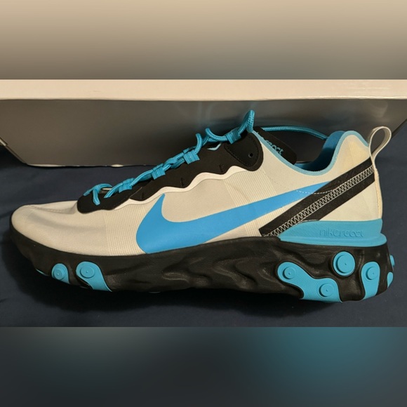 Nike React Element 55 iD Nike By You Size 13 New With Box (No Lid) Never Worn - Picture 11 of 12